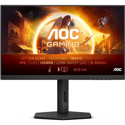 Moniteur Aoc 27G4X 27" 1920 X 1080 Full Hd Led Noir