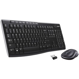 Logitech MK270 Combo Teclado y Ratón inalámbrico para Windows Disposición QWERTZ Alemán - Negro