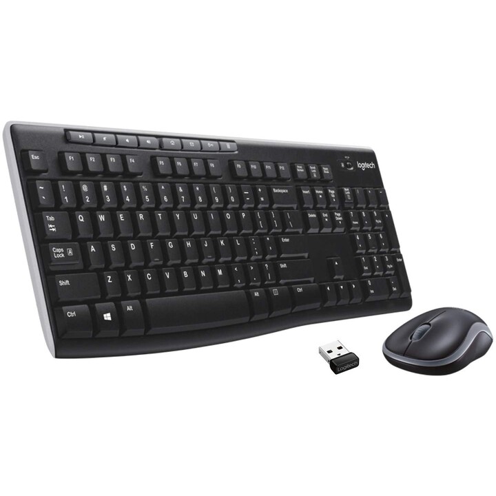 Keyboard & Mouse Logitech Wireless Combo MK270 (DE) (920-004511)