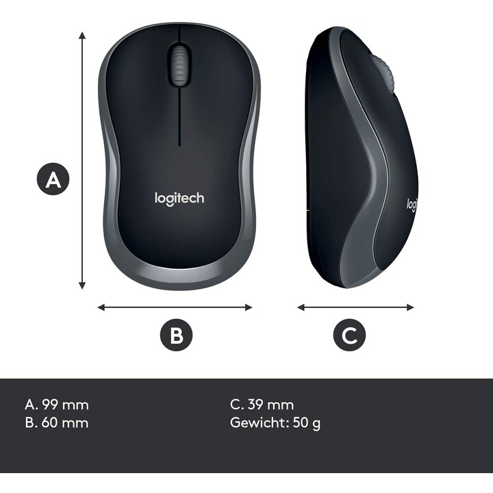 Keyboard & Mouse Logitech Wireless Combo MK270 (DE) (920-004511)