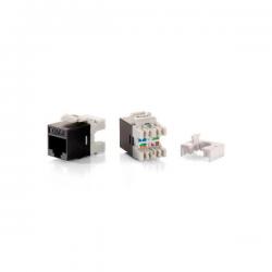 Kit 8 uds conector hembra rj45 ftp cat6 panel keystone
