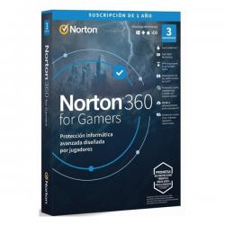 Norton 360 pour les joueurs 50 Go portugais 1 utilisateur 3 appareils boîte 12mo
