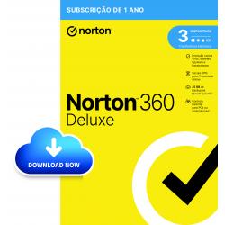 Norton 360 deluxe 25gb 1 usuário 3 dispositivos 1 ano Português **l. eletrônica