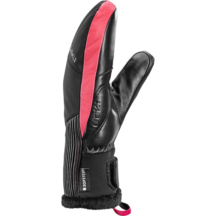 LEKI GLOVES Vallarta 3D Damen Fäustling rosa 6,5