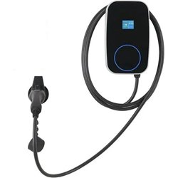 Charging station for electric vehicles 32A/22KW/5M + industrial plug Black - EV Charger Type 2