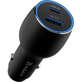 Adam omnia c1 pro usb charger 83w usb 18w + usb-c 65w black for car