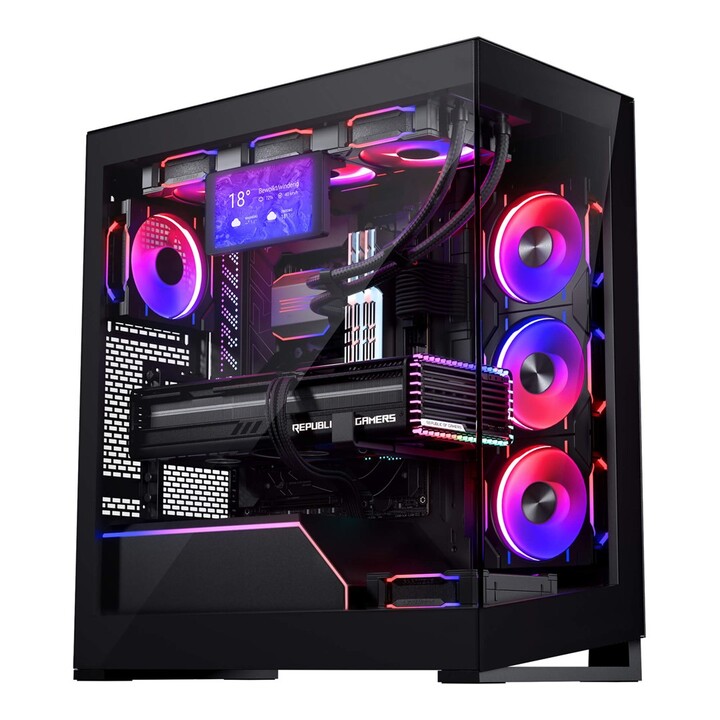 Phanteks PH-HRLCD_BK01 parte carcasa de ordenador Universal LCD panel kit