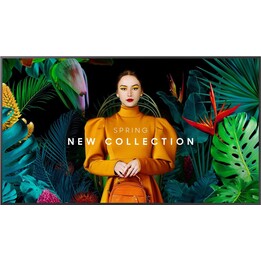 Samsung Qmc Pantalla Plana Para Señalización Digital 109,2 Cm (43") Wifi 500 Cd / M² 4k Ultra Hd Negro Procesador Incorporado Ti