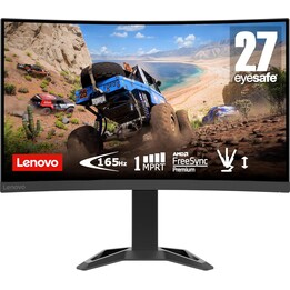 Lenovo G27qc-30 68,6 cm (27") 2560 x 1440 pixels Quad HD Preto