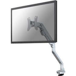 Neomounts FPMA -D750 -Silver Single Monitor Arm - 10-32 Zoll - 2-8 kg - Gasfeder - Topfix - Silber