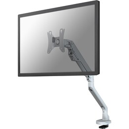 Neomounts FPMA-D750Silver2 braccio singolo monitor, 10-32 pollici, 2-8 kg, molla a gas, argento