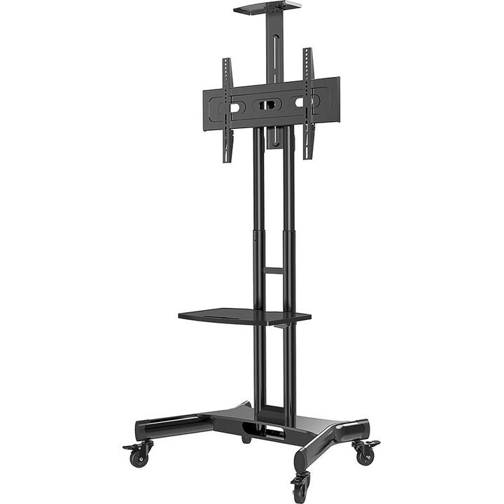 Neomounts NM-M1700BLACK mesa & suporte audiovisual Preto Suporte de chão fixo