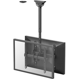 Neomounts NM-C440DBLACK Soporte de techo para dos monitores/TV de 32 a 60 pulgadas, negro