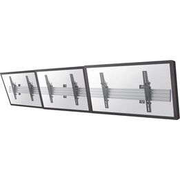 Neomounts NMPRO-WMB3 suporte de parede para menuboard 3 ecrãs - preto
