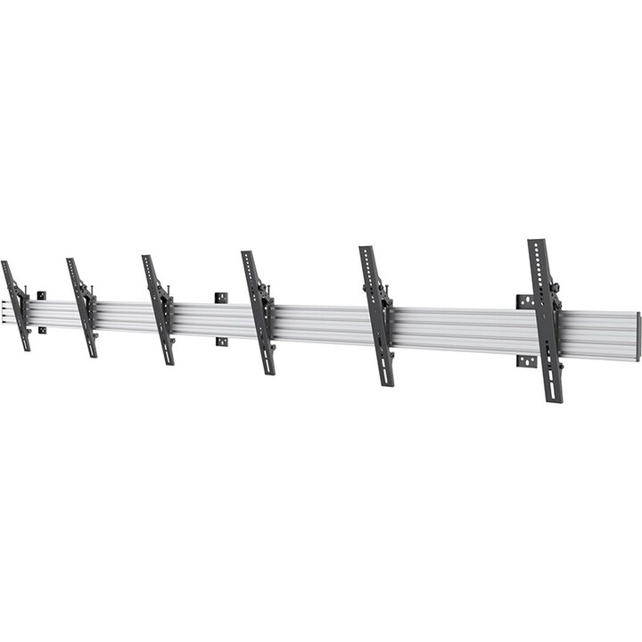 Neomounts NMPRO-WMB3 menuboard wall mount 3 screens - black