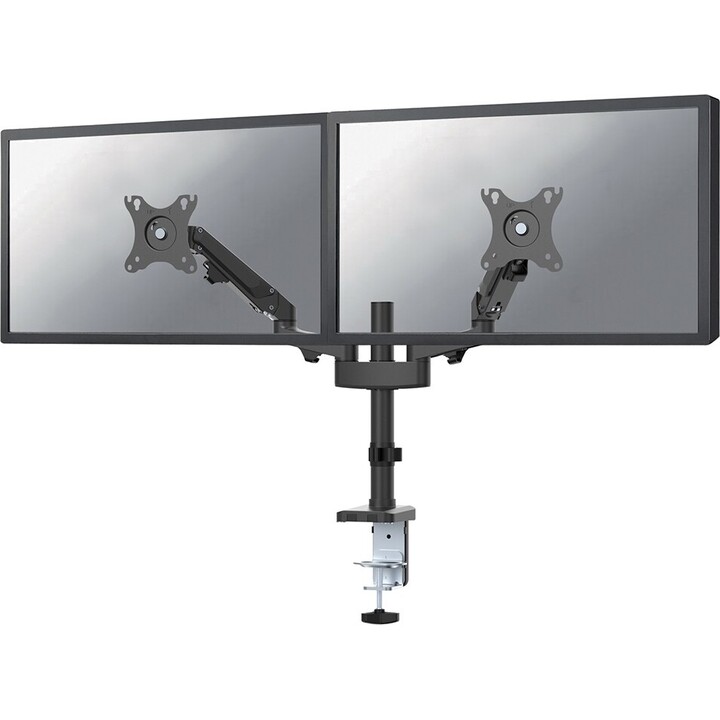 Neomounts DS70-750BL2 dual monitor arm 17-27" black with gas spring
