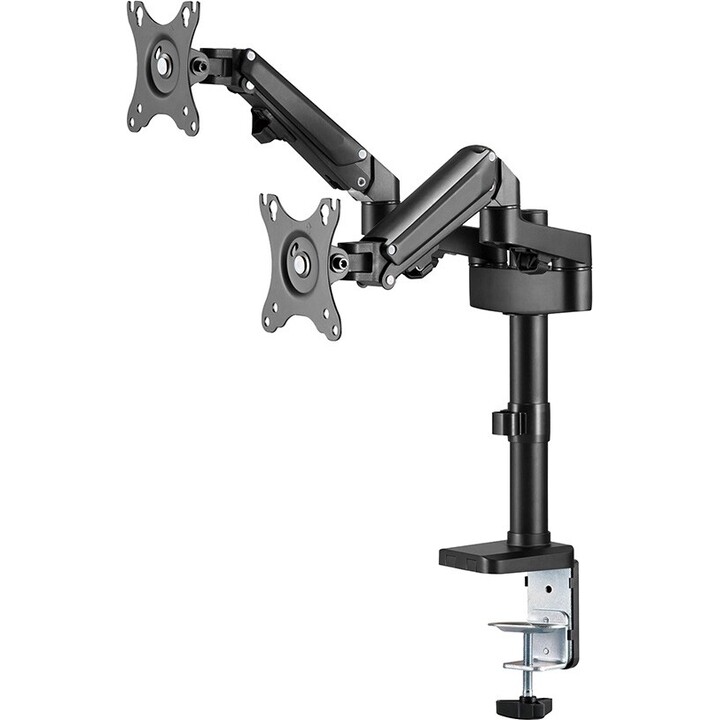 Neomounts DS70-750BL2 dual monitor arm 17-27" black with gas spring