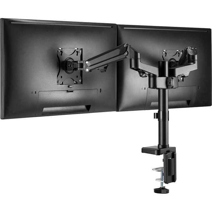 Neomounts DS70-750BL2 dual monitor arm 17-27" black with gas spring
