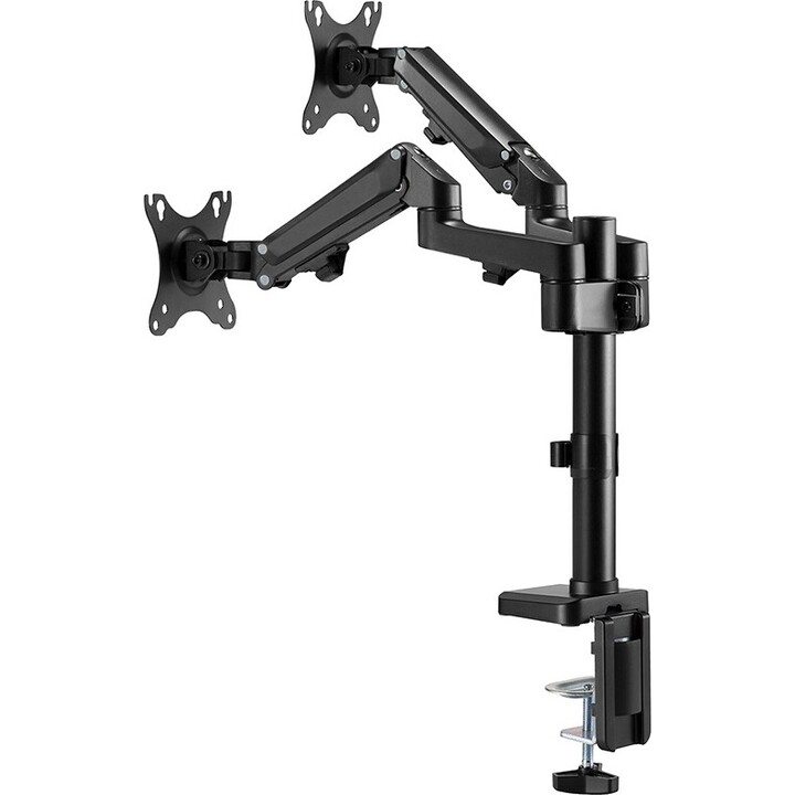 Neomounts DS70-750BL2 dual monitor arm 17-27" black with gas spring