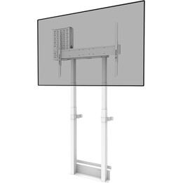 Neomounts WL55-875WH1 Suporte de parede motorizado com base no piso (para um monitor de 37-100 polegadas 94-254 cm, máx. 110 KG)