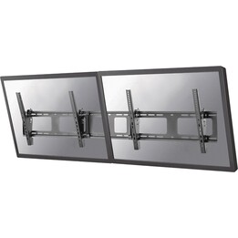 Neomounts NS -WMB200Black Menuboard Wall Mount 2 Bildschirme - 40-52 Zoll - max 50 kg/Bildschirm - Schwarz