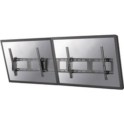 NEOMOUNTS NS-WMB200BLACK MENUBOARD MONT MOURT 2 ÉCRANS - 40-52 POUC - MAX 50 kg / écran - noir
