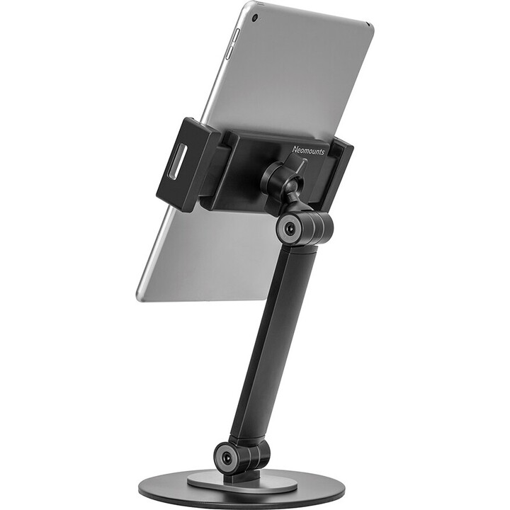 NEOMOUNTS STANDE DE TABLET DS15-540BL1, 4,7-12,9 pouces, 270 ° Tiltable, 360 ° Rotation, universel, noir