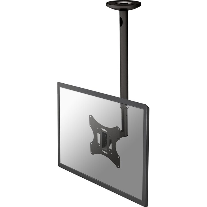 Neomounts FPMA-C060BLACK Soporte de techo para monitor/TV, 1 pantalla, 10-40 pulgadas, máx. 30 kg, negro