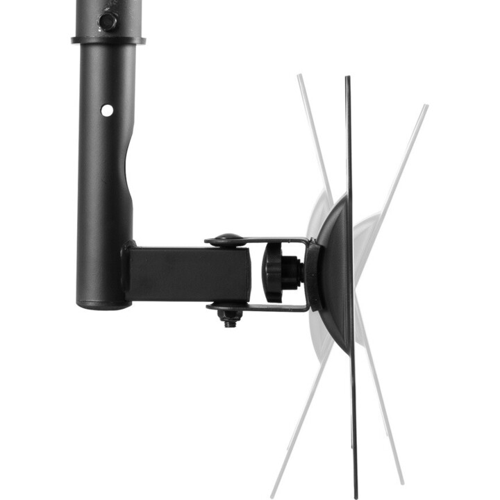 Neomounts FPMA-C060BLACK Soporte de techo para monitor/TV, 1 pantalla, 10-40 pulgadas, máx. 30 kg, negro