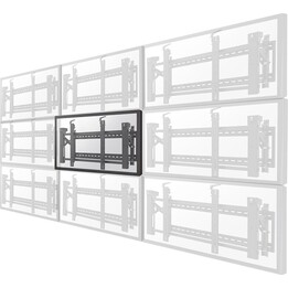Neomounts LED-VW2000BLACK Soporte de pared para videowall 32-75" - Pop-out - máx 70 kg