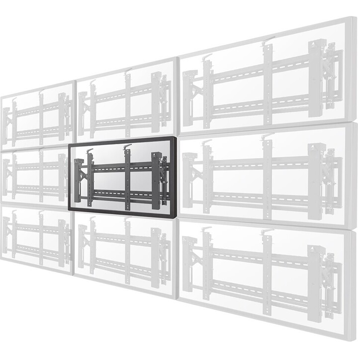 Neomounts LED-VW2000BLACK Support mural pour mur d'images 32-75" - Pop-out - max 70 kg