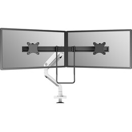 Neomounts DS75S-950WH2 bras pour double écran à barre transversale 17-32 blanc