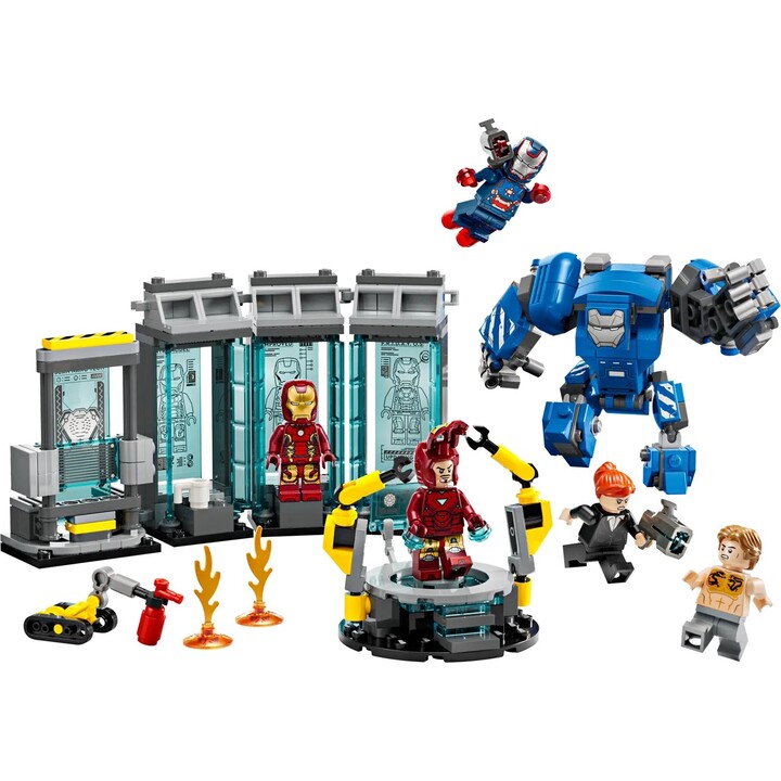 LEGO MARVEL 76315 Iron Man Lab: Hall of Armor