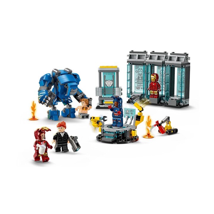 LEGO MARVEL 76315 Iron Man Lab: Hall of Armor