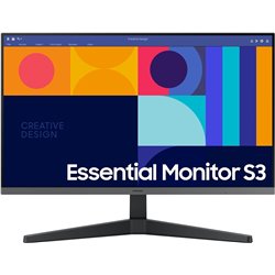 Professional Monitor Samsung Essential Monitor S3 S27C330GAU/ 27 / Full HD/ Black