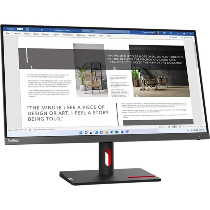 Monitor LED Lenovo ThinkVision S27i-30 de 68,6 cm (27")
