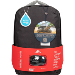 Mochila NB 15.6" Mouse7563 Negro Rivacase