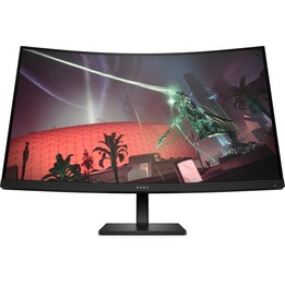 HP OMEN 32c Curved Gaming Monitor 80cm (31.5 inch)(QHD, 1ms, HDMI, DisplayPort, 165Hz, AMD FreeSync)