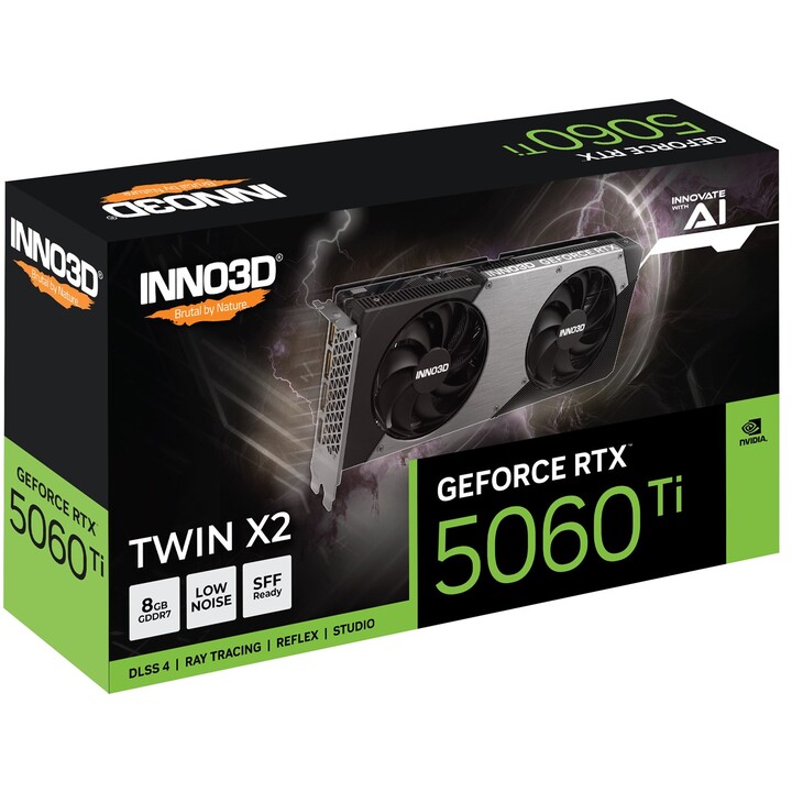 INNO3D GeForce RTX 5060 Ti TWIN X2 NVIDIA 8GB GDDR7