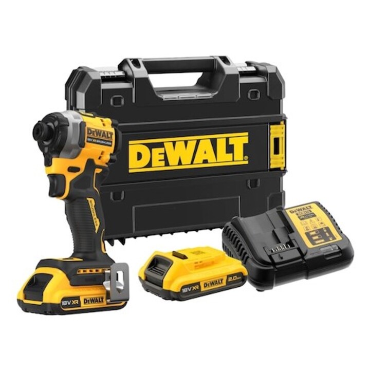 DEWALT DCF850D2T-QW aparafusadora de impacto 18V XR preto/amarelo