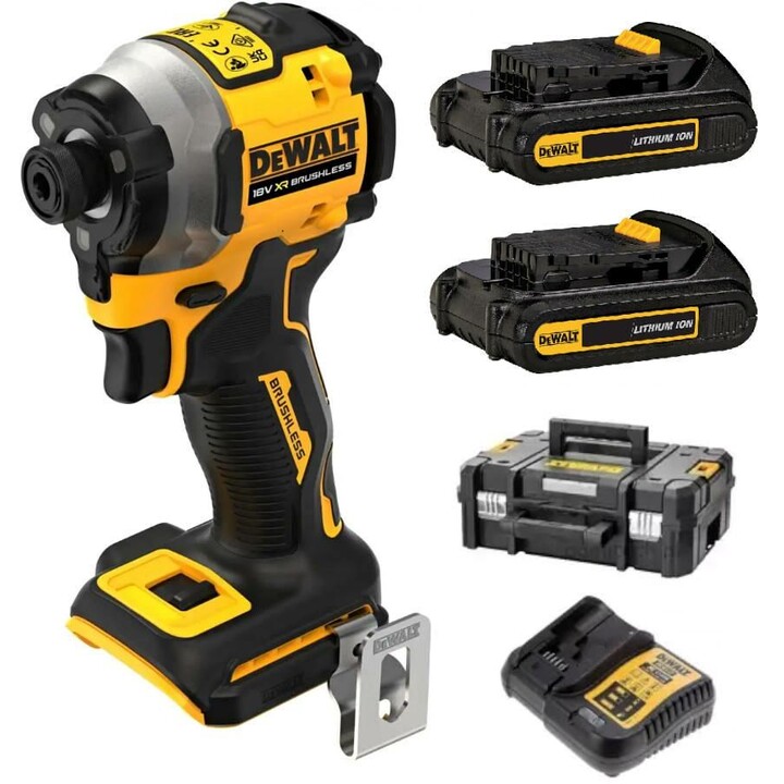 DEWALT DCF850D2T-QW aparafusadora de impacto 18V XR preto/amarelo
