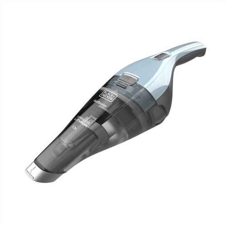Aspirapolvere portatile Black & Decker NVC215W blu, grigio senza sacco