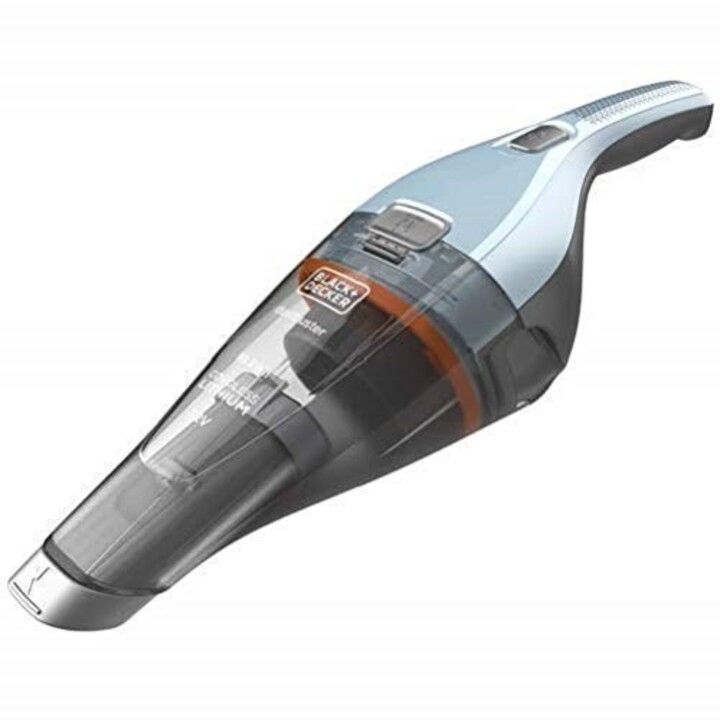 Aspirador de pó portátil Black & Decker NVC215W azul, cinza sem saco