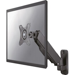 Neomounts WL70-440BL11 Soporte de pared para monitor/TV de 17 a 32 pulgadas, resorte de gas, movimiento completo, negro