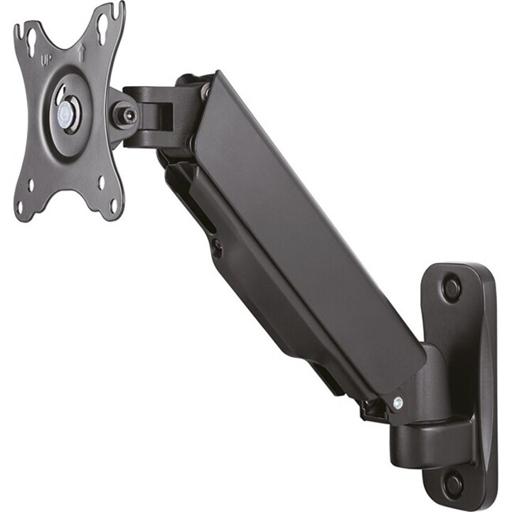 Neomounts WL70-440BL11 Monitor/Monte TV Wall 17-32 pollici, molla a gas, movimento completo, nero