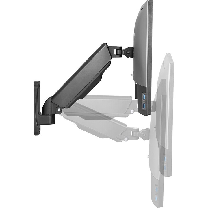 NEOMOUNTS WL70-440BL11 Moniteur / mur de mont TV 17-32 pouces, ressort à gaz, plein mouvement, noir