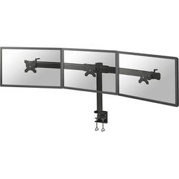 Neomounts FPMA-D700D3 Triple monitor arm, 10-27 inch, 0-8 kg/screen, black