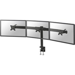 Brazo triple para monitor Neomounts FPMA-D700D3, 10-27 pulgadas, 0-8 kg/pantalla, negro
