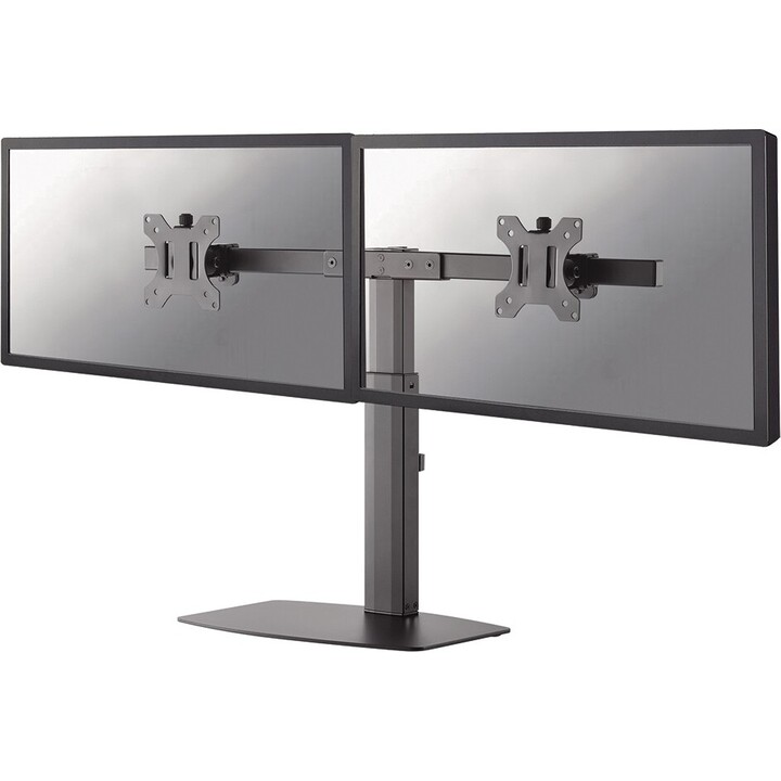 Neomounts FPMA-D865DBlack Dual Monitor Stand, 10-27 Zoll, 0-6 kg/Bildschirm, Gasfeder, Schwarz