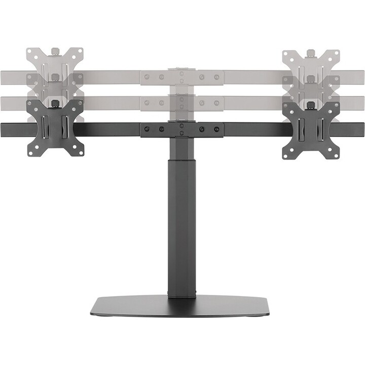 Neomounts FPMA-D865DBLACK Dual monitor stand, 10-27 inch, 0-6 kg/screen, gas spring, black